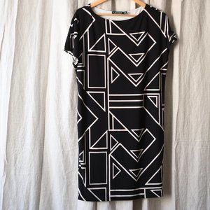 Ralph Lauren Geometric Shirtdress Sz M